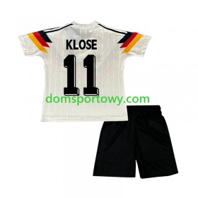 Koszulka Niemcy Klose 11 Retro Dziecięcy Domowe Koszulki Piłkarskie 1990 Krótki Rękaw